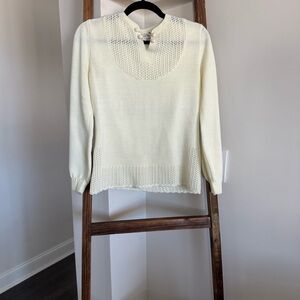 70’s Vintage Cream Women's Sweater